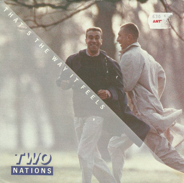 Two Nations - That's The Way It Feels (UK) Vinyl Singles Vinyl Very Good (VG) <br> Hoes Good Plus (G+)