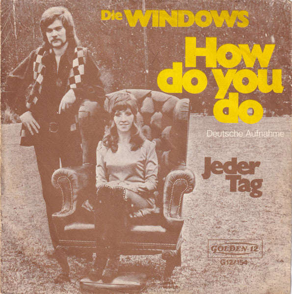 Windows - How Do You Do 43673 Vinyl Singles Vinyl Very Good (VG) <br> Hoes Good Plus (G+)