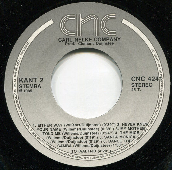 Carl Nelke Company - Disco Samba Vinyl Singles Vinyl Very Good (VG) <br> Hoes Good Plus (G+)
