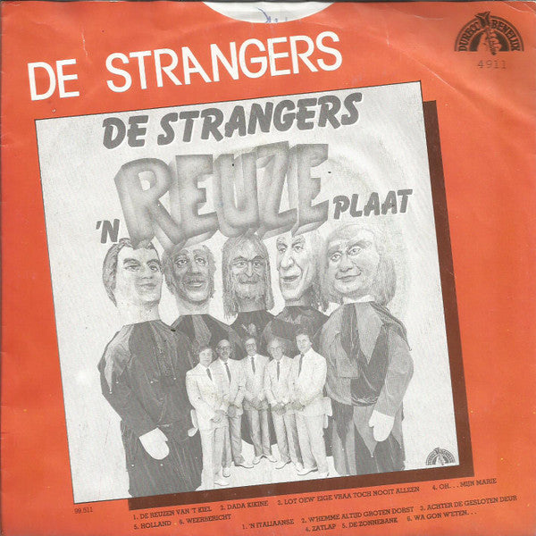 Strangers - Dikke Lou 41013 Vinyl Singles Vinyl Very Good (VG) <br> Hoes Good Plus (G+)