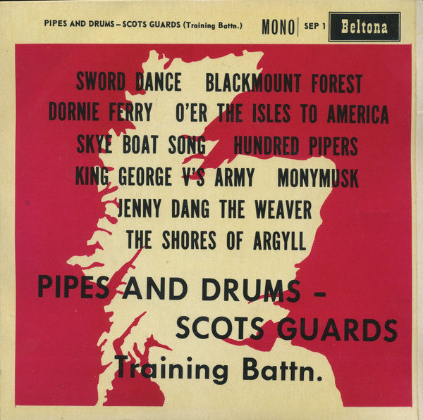 Pipes And Drums Scots Guards - Sword Dance Vinyl Singles