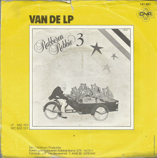 Rubberen Robbie - Het Slurvenlied 35024 Vinyl Singles Vinyl Zeer Goed / Hoesje Goed "VINYLSINGLES.NL"