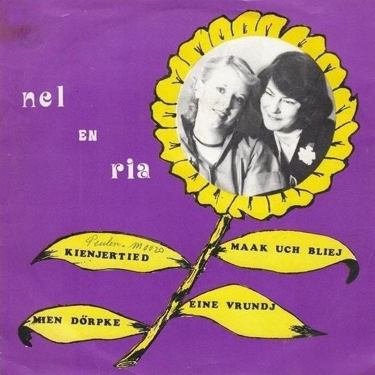 Nel en Ria - Kienjertied Vinyl Singles Vinyl Very Good (VG) <br> Hoes Good Plus (G+)