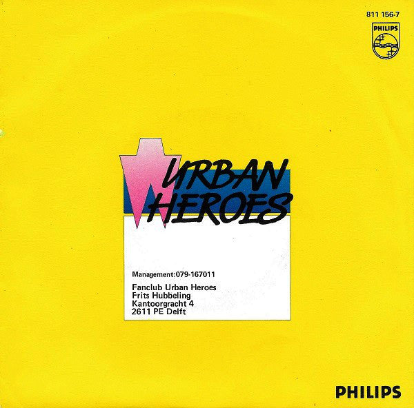 Urban Heroes - Never Change A Winning Team 05966 Vinyl Singles Vinyl Very Good (VG) <br> Hoes Good Plus (G+)