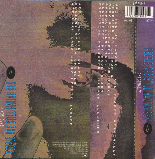 LaTOUR - People Are Still Having Sex Vinyl Singles Vinyl Zeer Goed / Hoesje Sticker "VINYLSINGLES.NL"