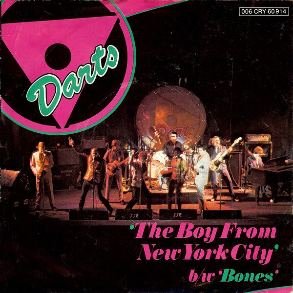 Darts - The Boy From New York City 27563 Vinyl Singles Vinyl Very Good (VG) <br> Hoes Good Plus (G+)