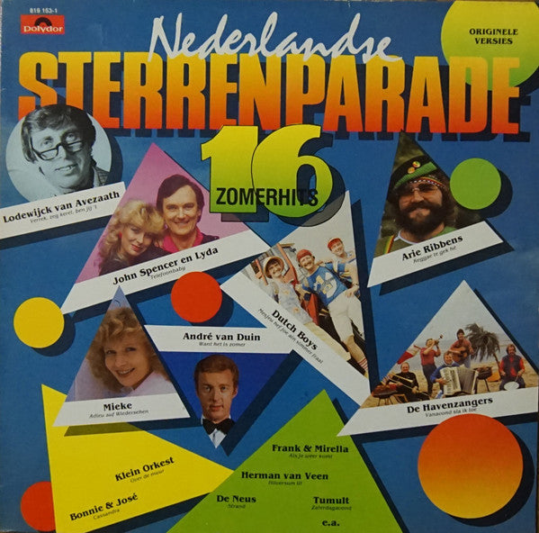 Various - Nederlandse Sterrenparade - 16 Zomerhits (LP) Vinyl LP