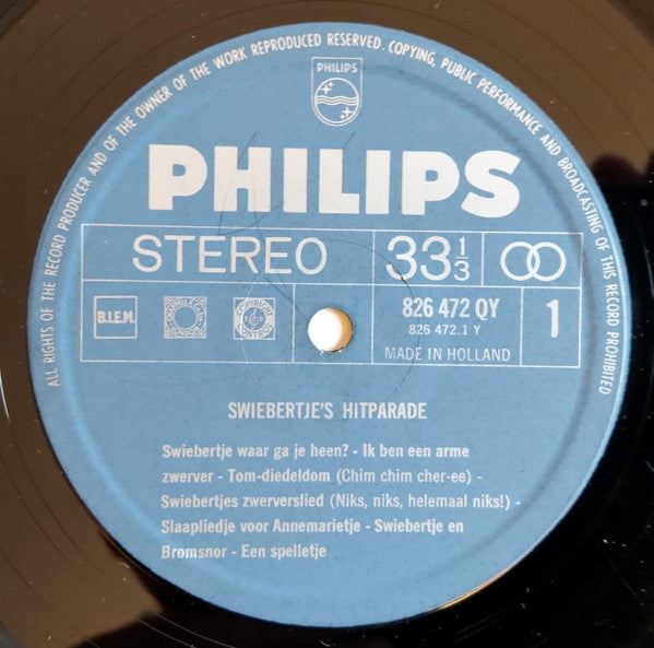 Schellebellen / Damrakkertjes - Swiebertjes Hitparade (LP) Vinyl LP
