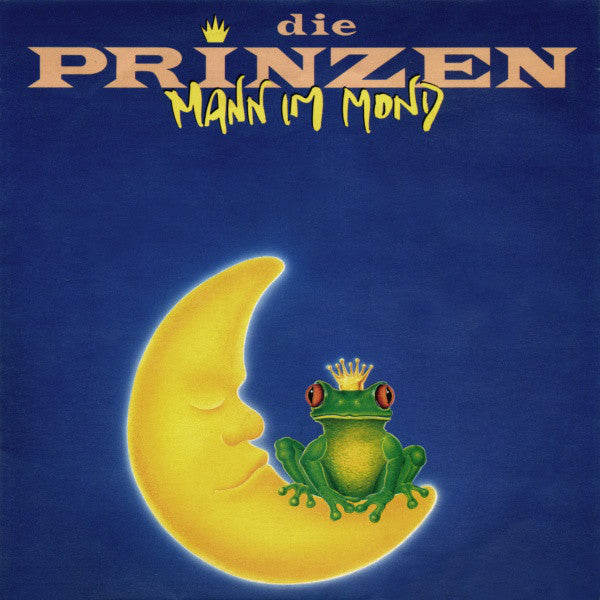 Die Prinzen - Mann Im Mond Vinyl Singles Vinyl Very Good (VG) <br> Hoes Good Plus (G+)