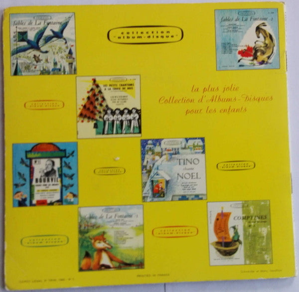 Berthe Bovy, Georges Chamarat - Falbes De La Fontaine N°* Vinyl Singles Vinyl Very Good (VG) <br> Hoes Good Plus (G+)