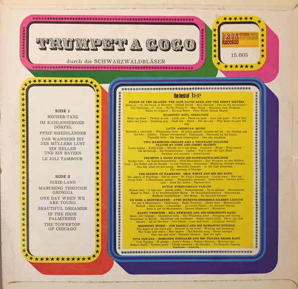 Schwarzwaldbläser - Trumpet A Gogo (LP) Vinyl LP Vinyl Very Good (VG) <br> Hoes Good Plus (G+)