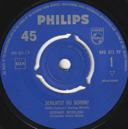 Gerhard Wendland - Schlafst Du Schon 40054