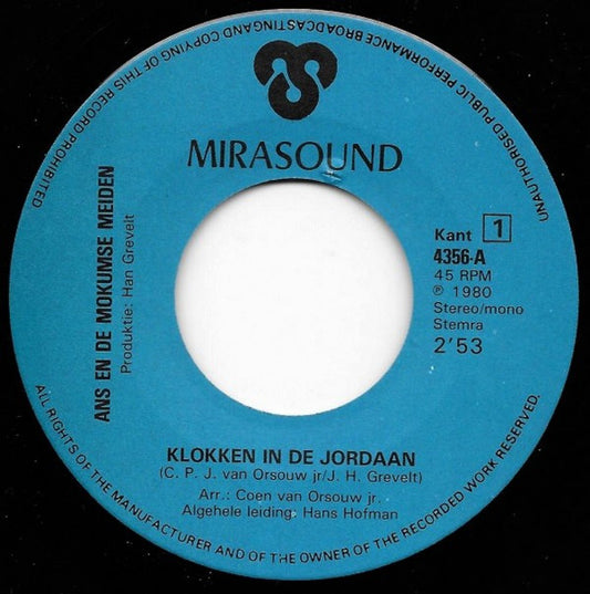 Ans en de Mokumse Meiden - Klokken In de Jordaan
