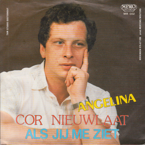 Cor Nieuwlaat - Als Jij Me Ziet 31941 Vinyl Singles Vinyl Very Good (VG) <br> Hoes Good Plus (G+)