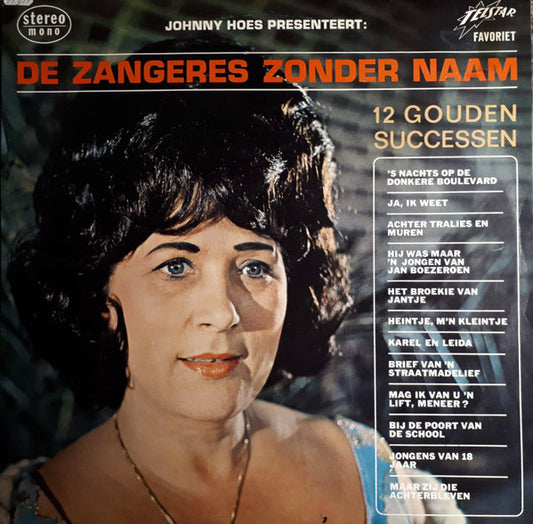 Zangeres Zonder Naam - 12 Gouden successen (LP) 41112 42112 46507 Vinyl LP VINYLSINGLES.NL