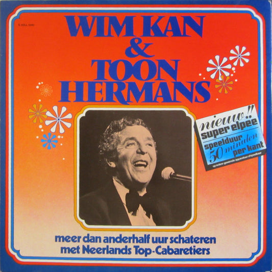 Toon Hermans & Wim Kan - Meer Dan Anderhalf Uur Schateren (LP) 51965 Vinyl LP Vinyl Zeer Goed / Hoesje Goed "VINYLSINGLES.NL"
