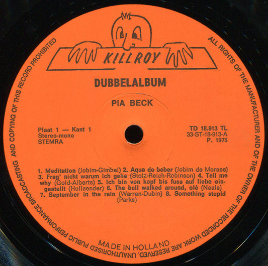 Pia Beck - Dubbel (LP)