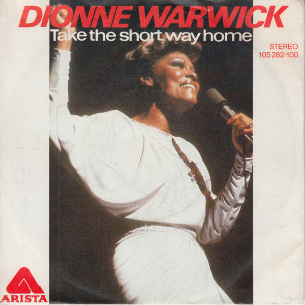 Dionne Warwick - Take The Short Way Home 26880 Vinyl Singles Vinyl Very Good (VG) <br> Hoes Good Plus (G+)