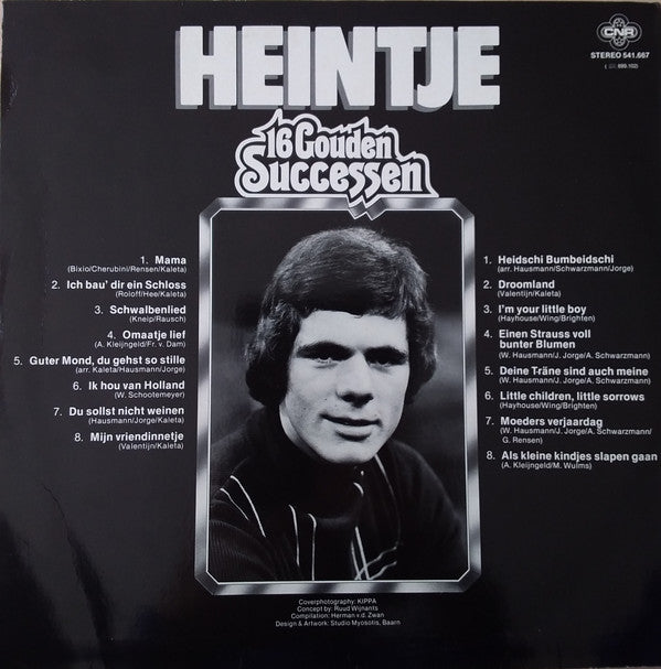 Heintje - ** Gouden Successen (LP) Vinyl LP Vinyl Very Good (VG) <br> Hoes Good Plus (G+)