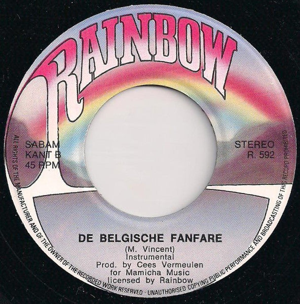 Erik Marijsse - Ik Ben 'n Belg 33163 Vinyl Singles Vinyl Very Good (VG) <br> Hoes Good Plus (G+)