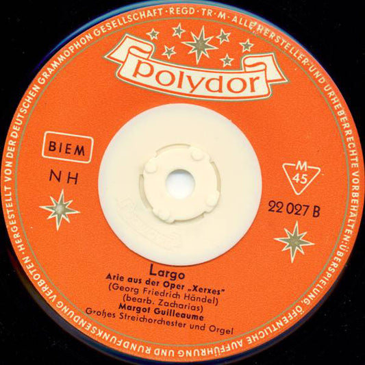 Margot Guilleaume - Ave Maria Vinyl Singles Vinyl Zeer Goed / Hoesje Generic "VINYLSINGLES.NL"