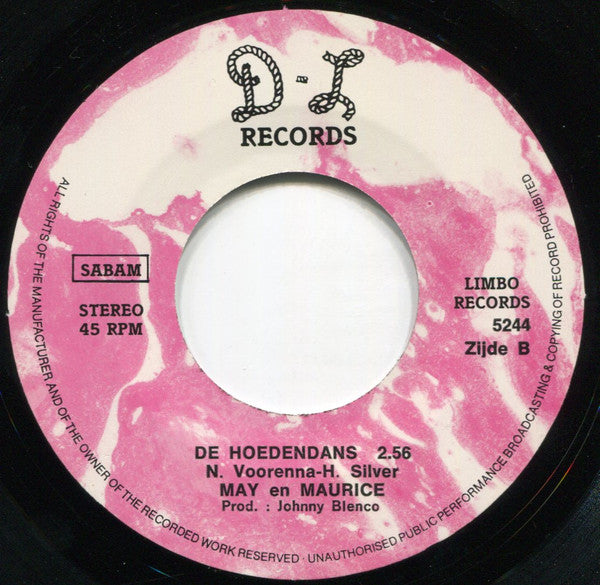 May & Maurice - Donna Diana Vinyl Singles