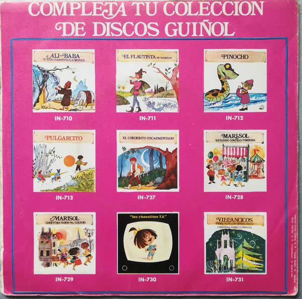 Marisol - Villancicos Vinyl Singles Vinyl Very Good (VG) <br> Hoes Good Plus (G+)