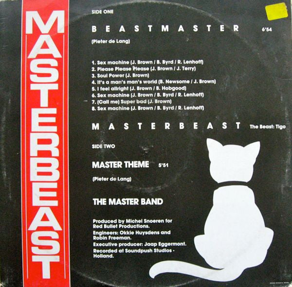 Masterbeast - Beastmaster (Maxi-Single) Maxi-Singles Vinyl Very Good (VG) <br> Hoes Good Plus (G+)