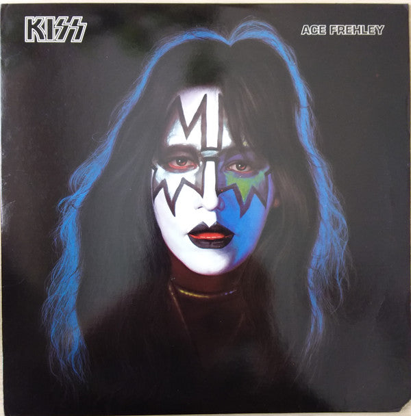 Kiss, Ace Frehley - Ace Frehley (LP) Vinyl LP Vinyl Very Good (VG) <br> Hoes Good Plus (G+)