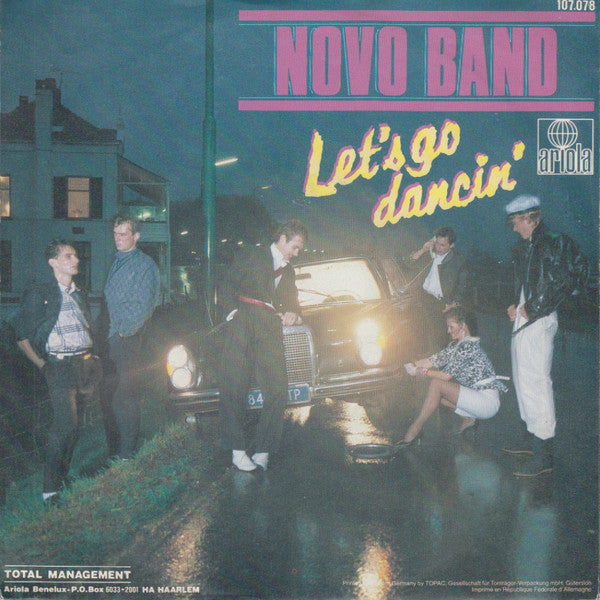 Novo Band - Let's Go Dancin' Vinyl Singles Vinyl Very Good (VG) <br> Hoes Good Plus (G+)