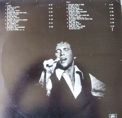 Bobby Vinton - The Best Of Bobby Vinton (LP) Vinyl LP Vinyl Very Good (VG) <br> Hoes Good Plus (G+)