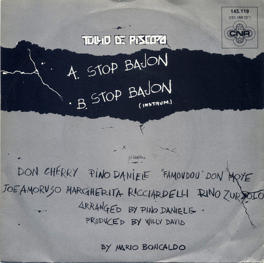 Tullio De Piscopo - Stop Bajon
