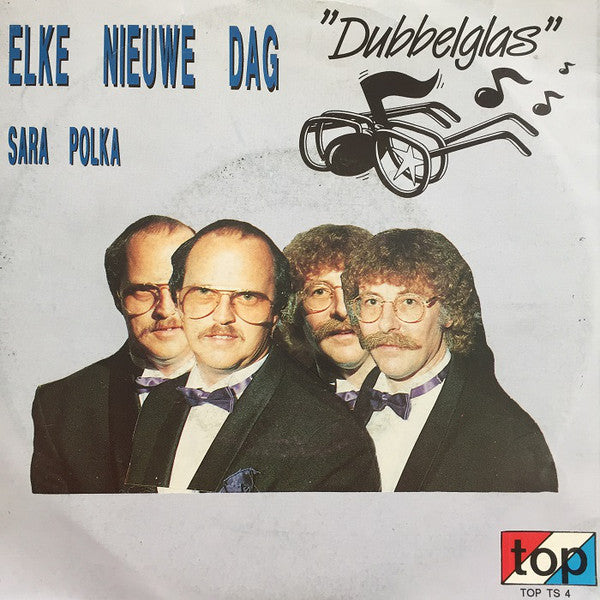 Dubbelglas - Elke Nieuwe Dag Vinyl Singles Vinyl Very Good (VG) <br> Hoes Good Plus (G+)