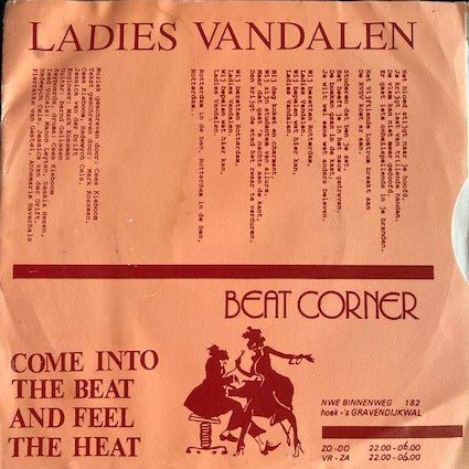 Beat Corner - Ladies Vandalen Vinyl Singles Vinyl Very Good (VG) <br> Hoes Good Plus (G+)