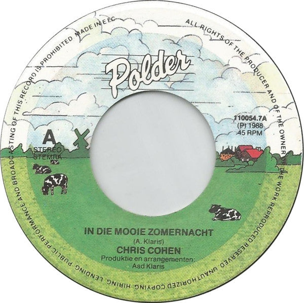 Chris Cohen - In Die Mooie Zomernacht Vinyl Singles