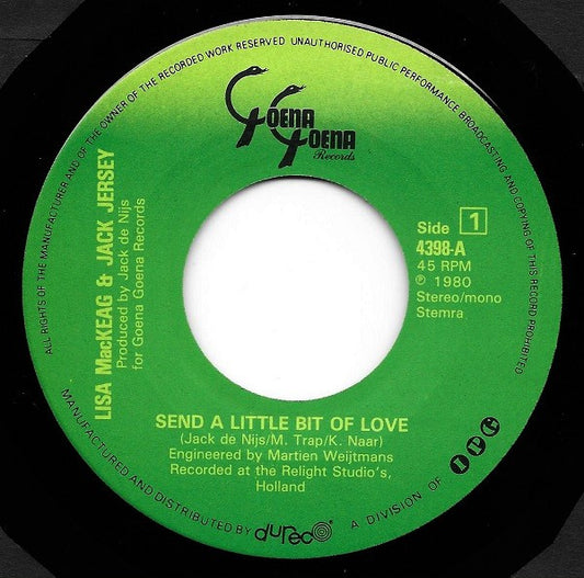 Jack Jersey & Lisa MacKeag - Send A Little Bit Of Love