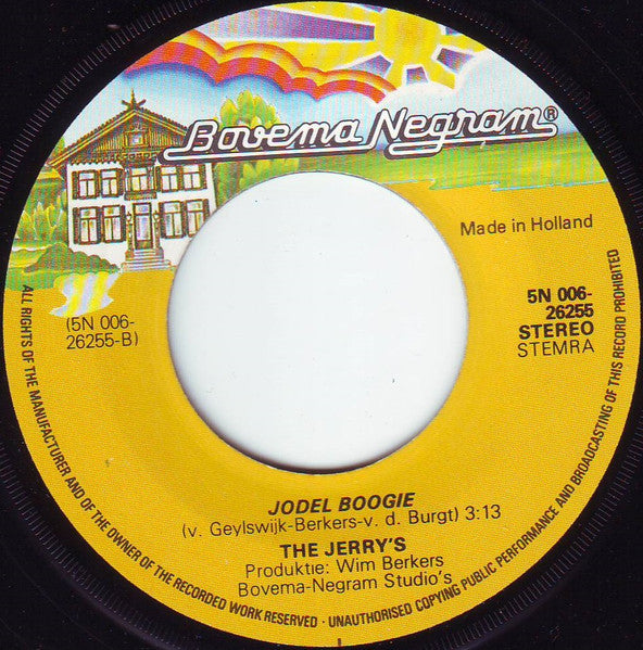 Jerry's - Brief Naar Libanon Vinyl Singles