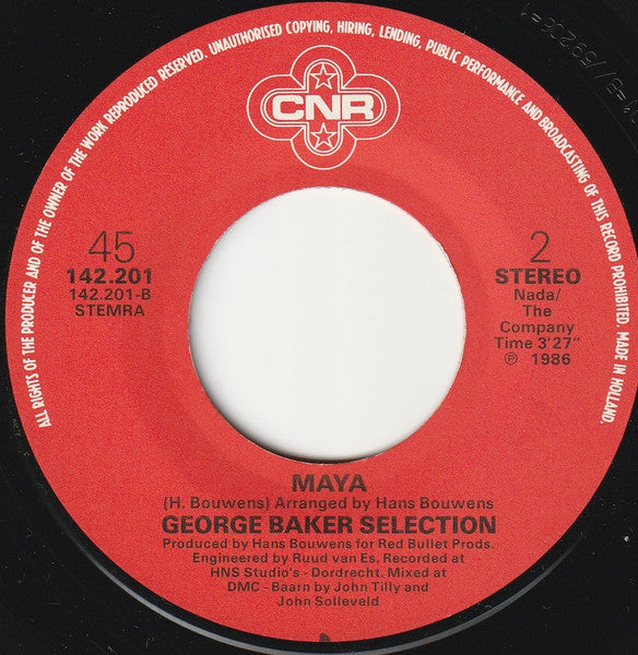 George Baker Selection - When You Learn To Fly Vinyl Singles