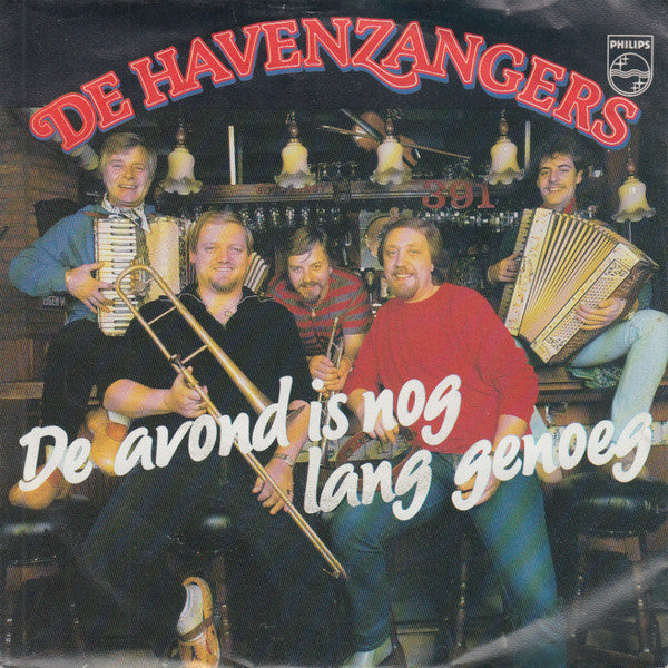 Havenzangers - De Avond Is Nog Lang Genoeg Vinyl Singles Vinyl Very Good (VG) <br> Hoes Good Plus (G+)