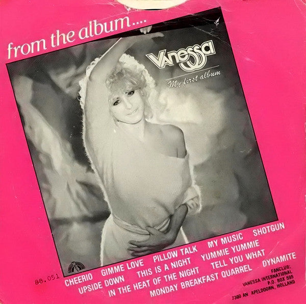 Vanessa - Cheerio 11404 Vinyl Singles Vinyl Very Good (VG) <br> Hoes Good Plus (G+)