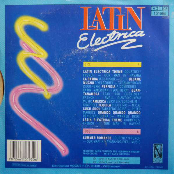 Latin Electrica - Latin Electrica Vinyl Singles Vinyl Very Good (VG) <br> Hoes Good Plus (G+)