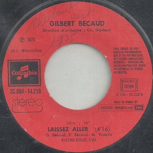 Bécaud - Laissez Aller