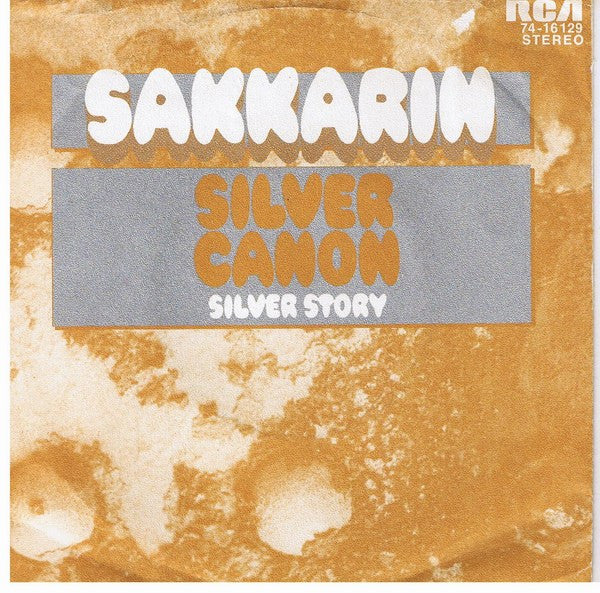 Sakkarin - Silver Canon Vinyl Singles
