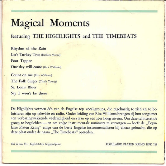 Highlights and The Timebeats - Magical Moments