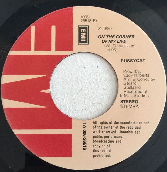 Pussycat - Doin' La Bamba Vinyl Singles Vinyl Goed / Hoes Tekst