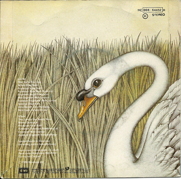 Kate Bush - Sat In Your Lap Vinyl Singles Vinyl Very Good (VG) <br> Hoes Good Plus (G+)