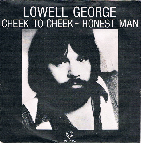 Lowell George - Cheek To Cheek 33856 Vinyl Singles Vinyl Very Good (VG) <br> Hoes Good Plus (G+)