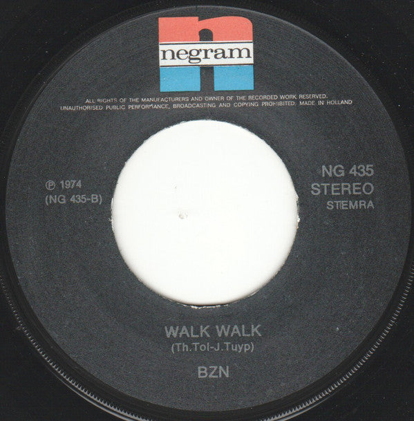 BZN - Love Me Like A Lion Vinyl Singles Vinyl Very Good (VG) <br> Hoes Good Plus (G+)