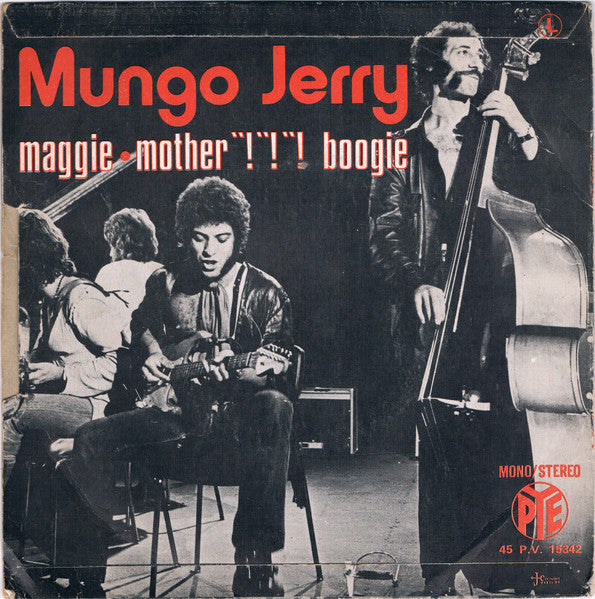 Mungo Jerry - Maggie Vinyl Singles Vinyl Very Good (VG) <br> Hoes Good Plus (G+)
