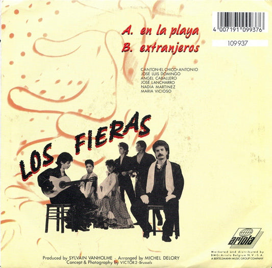 Los Fieras - En La Playa 35545 Vinyl Singles Vinyl Zeer Goed / Hoesje Goed "VINYLSINGLES.NL"